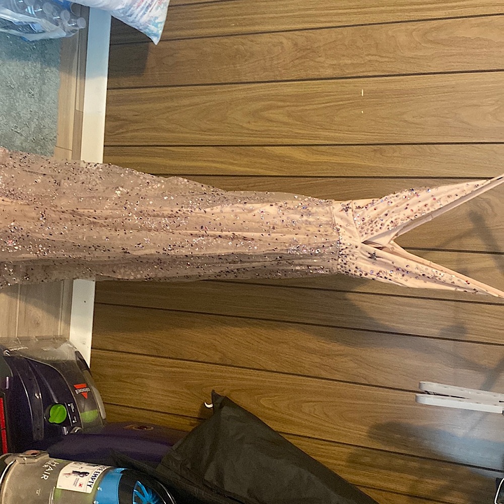 Luxxel dress, tan, never worn
